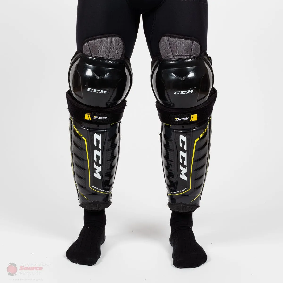 CCM Tacks 9080 Senior Hockey Shin Guards