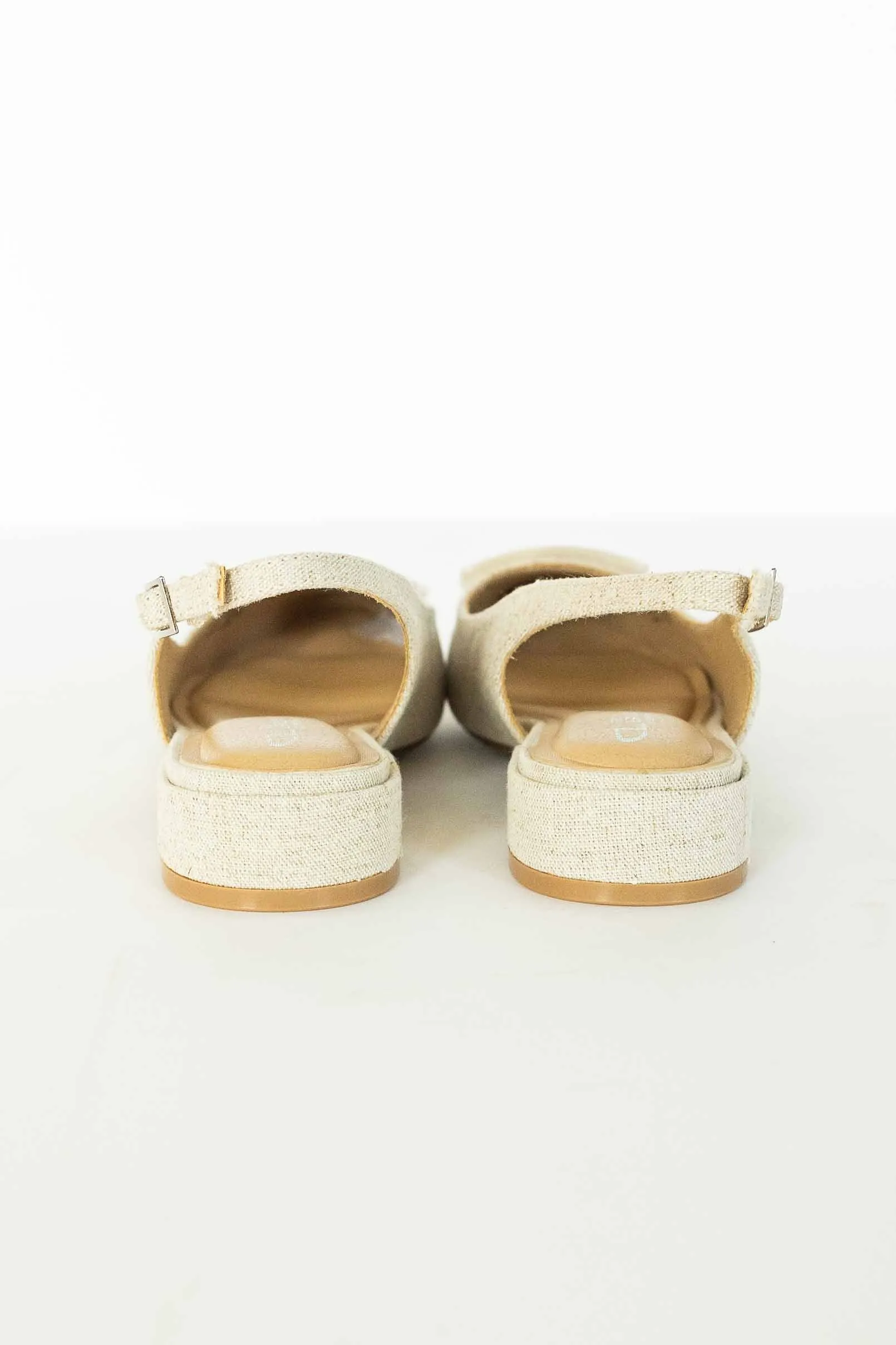 [CHINESE LAUNDRY] SWEETIE SLINGBACK LINEN