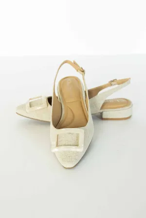 [CHINESE LAUNDRY] SWEETIE SLINGBACK LINEN