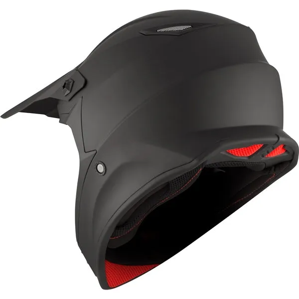 CKX TX019Y Youth Off-Road/MX Helmet - Matte Black Youth