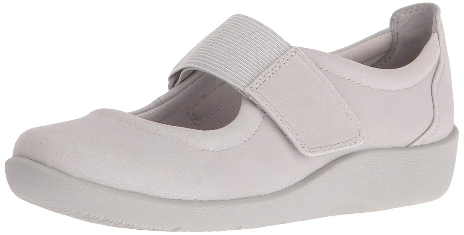 Clarks 261249874035 Merceditas para Mujer, Navy, 6