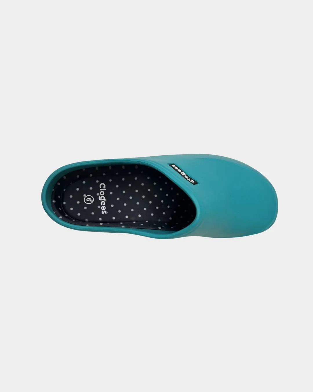 Clogee Eliza Clog - Aqua - Size 10