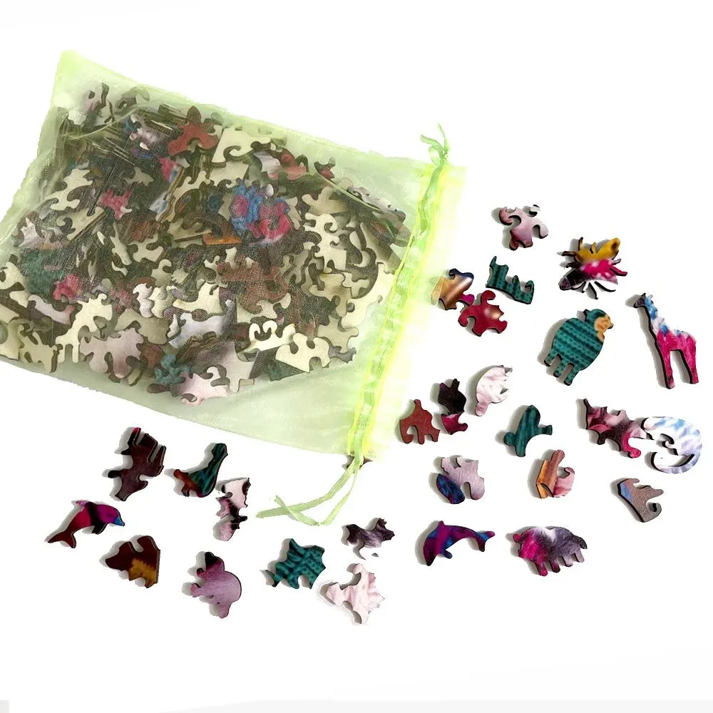 Cowboy Shoes 'Sunflower' 3D Wood Jigsaw Puzzle