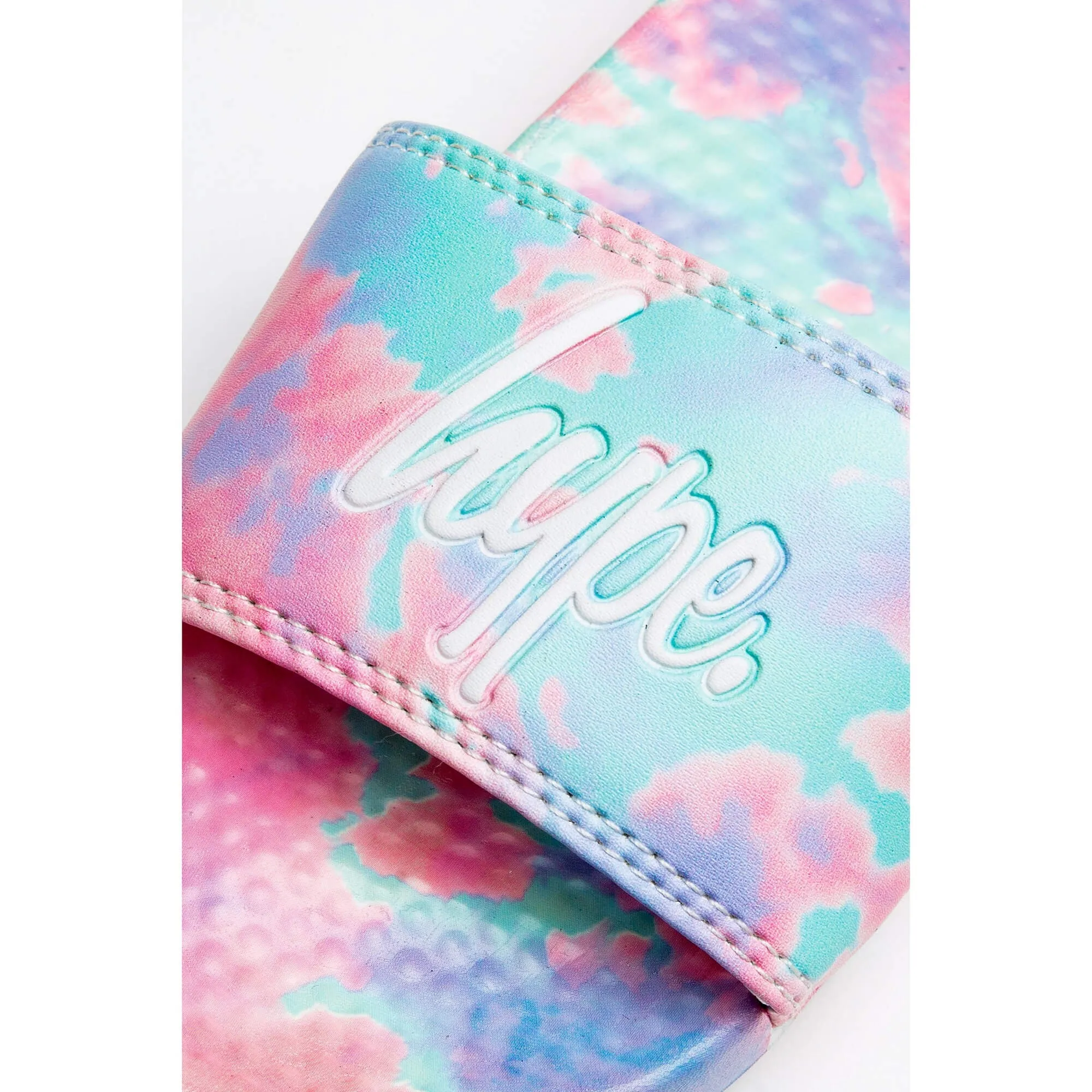 Dámske šlapky Hype Kids Unisex Multi Dream Smudge Script Sliders