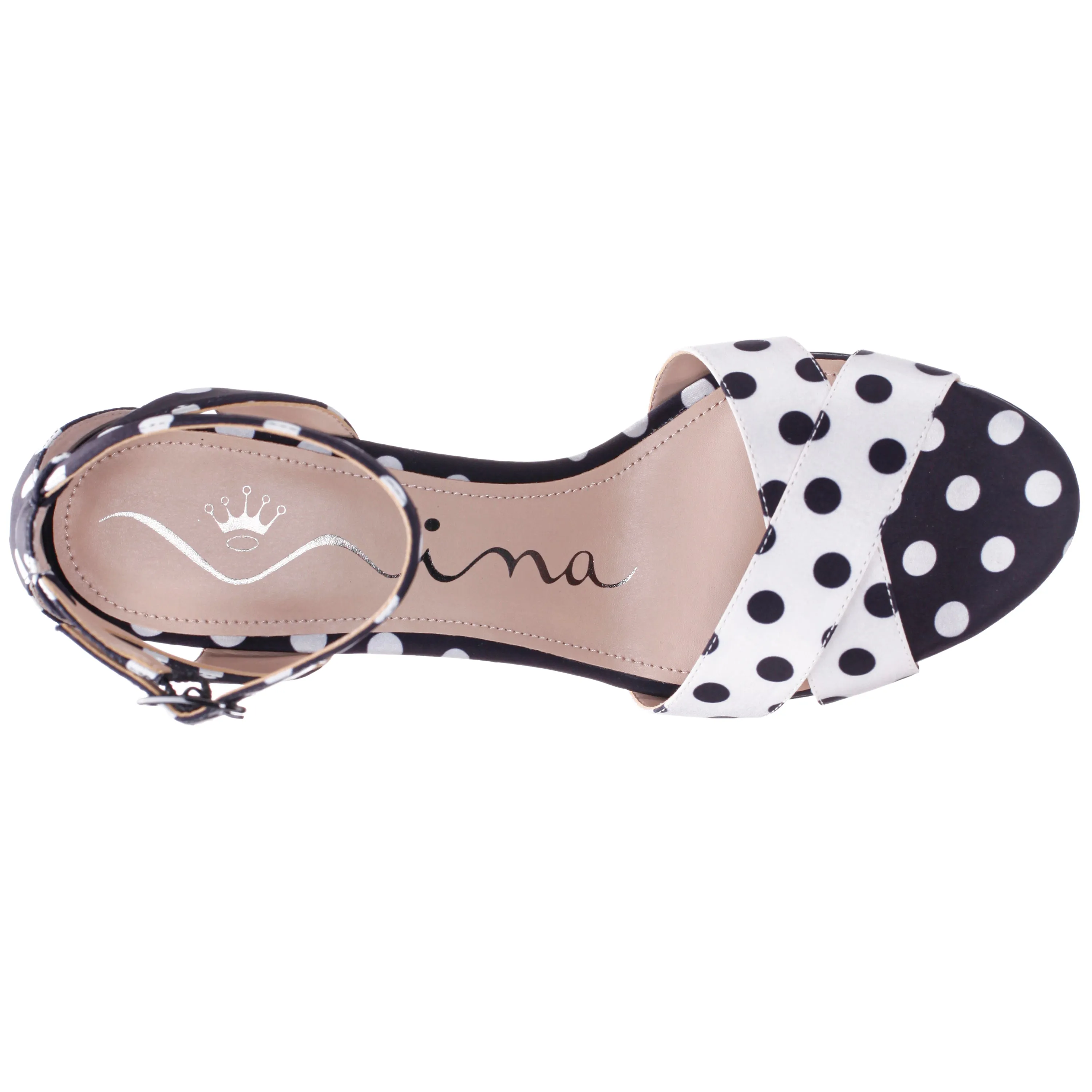 DOTTIE-WHITE/BLACK