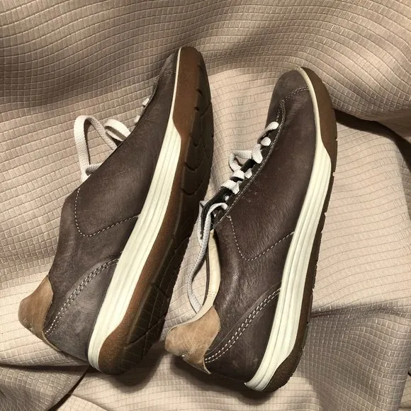 Ecco men Leather Sneaker, leather upper, 9