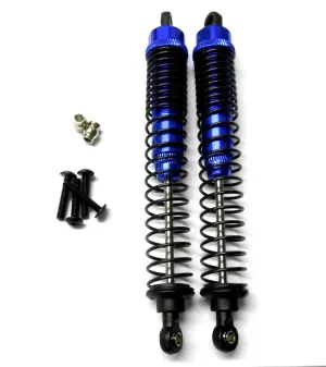 F180007NB 1/10 Scale Off Road Truck RC Alloy Shock Absorber Damper 2 Blue 120mm
