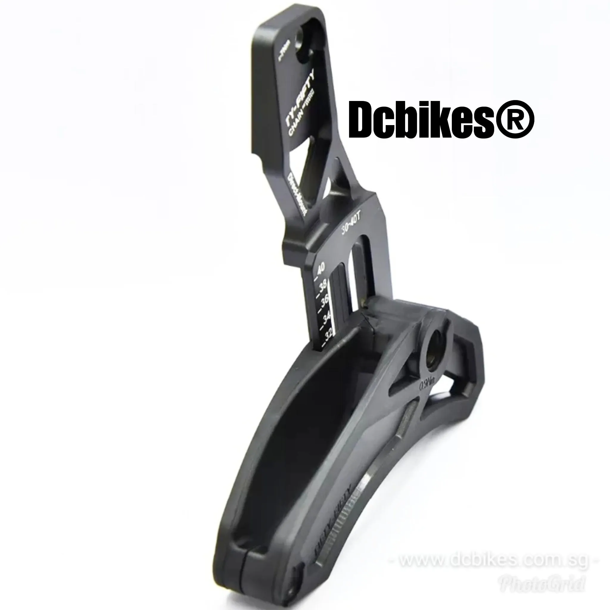 Fifty-Fifty Single Speed XCR High MTB Direct Mount Chain Guide 30t - 40T Black