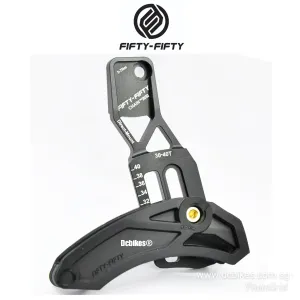Fifty-Fifty Single Speed XCR High MTB Direct Mount Chain Guide 30t - 40T Black
