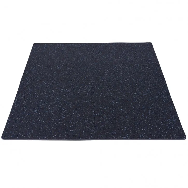 Fitnessgulv gummi 1 cm tykt (58,5 x56 cm)