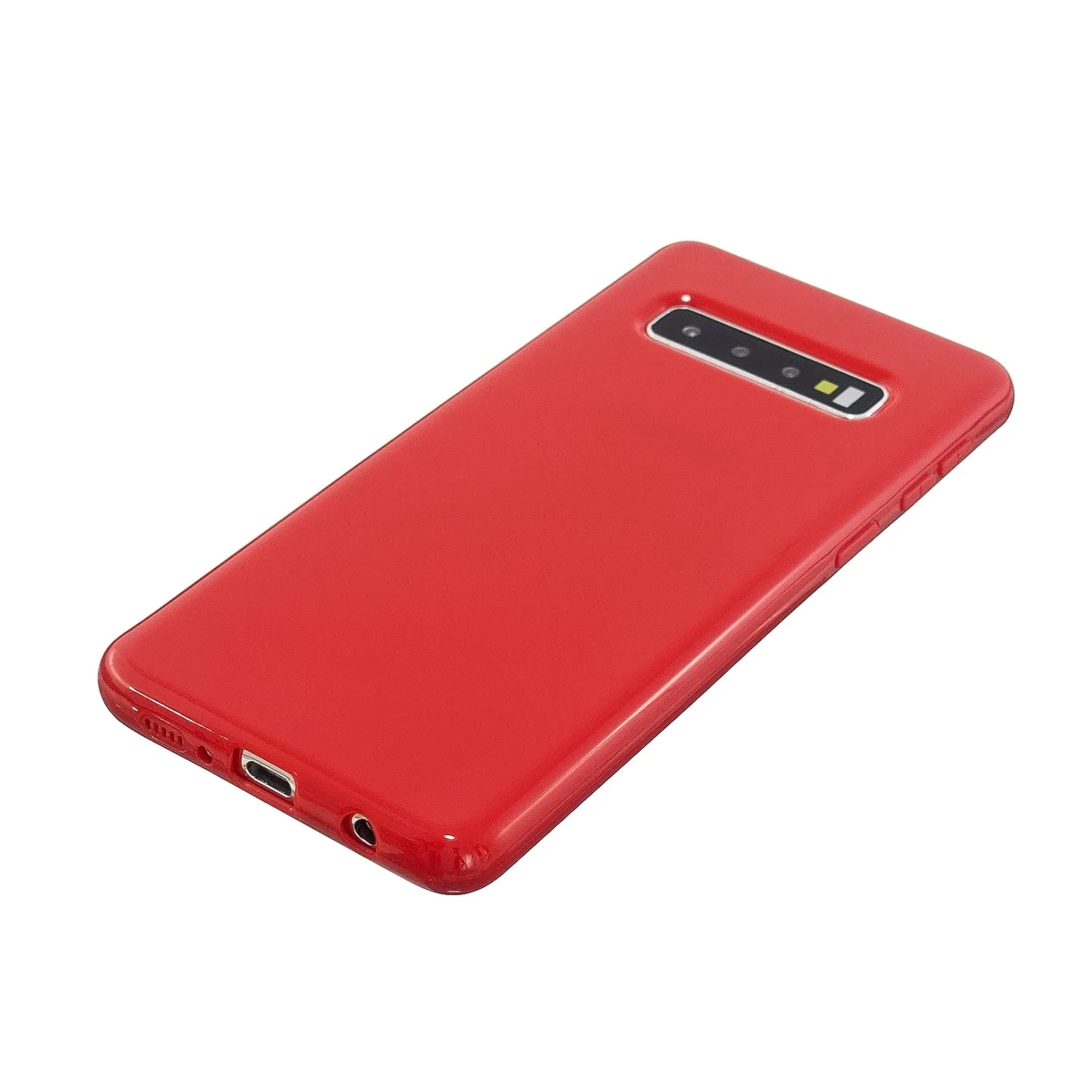 For Samsung Note 8/Note 9 Mobile Phone Shell Thickened Case Anti-slip Screen Protector Smart Cellphone Cover Yellow
