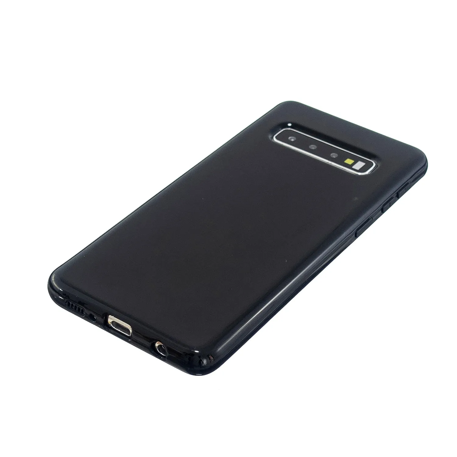 For Samsung Note 8/Note 9 Mobile Phone Shell Thickened Case Anti-slip Screen Protector Smart Cellphone Cover Yellow