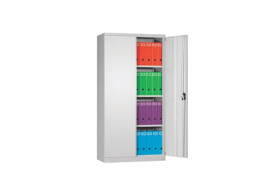Full Height Swing Door Cupboard - with 3 Adjustable Shelves
