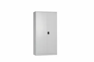 Full Height Swing Door Cupboard - with 3 Adjustable Shelves