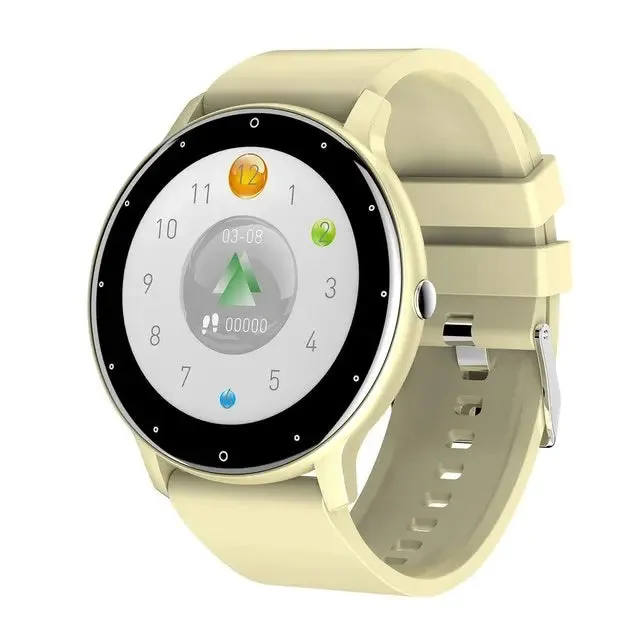 Full Touch Smart Watch: Sporty, Waterproof, Bluetooth - 2024 Edition