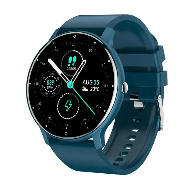 Full Touch Smart Watch: Sporty, Waterproof, Bluetooth - 2024 Edition