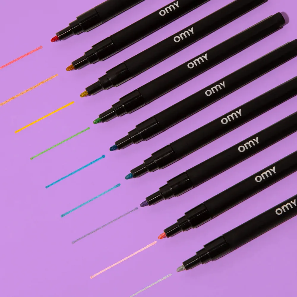 Glitter Markers