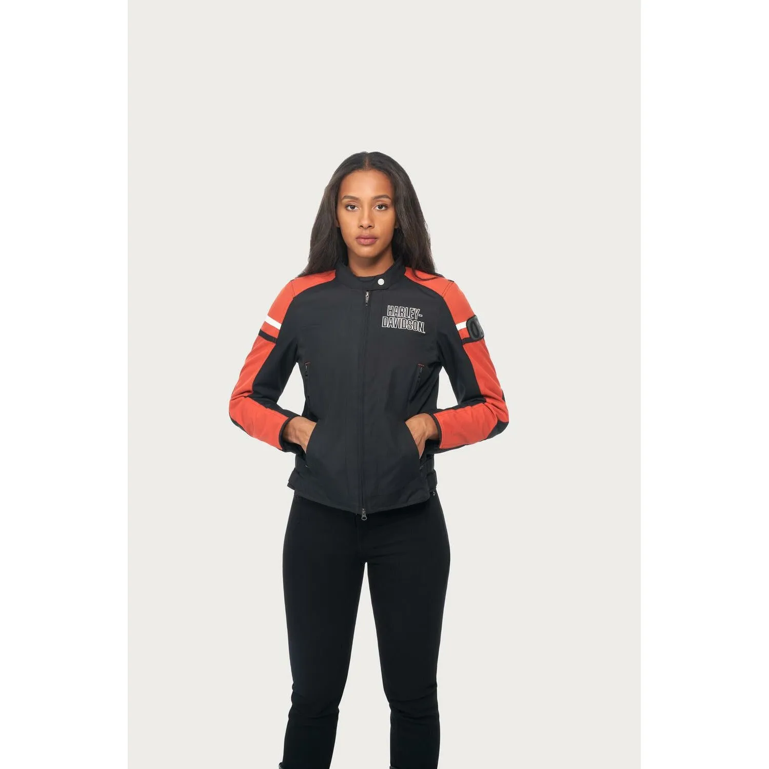 Harley-Davidson® Woman's Hazard Waterproof Textile Jacket – CE