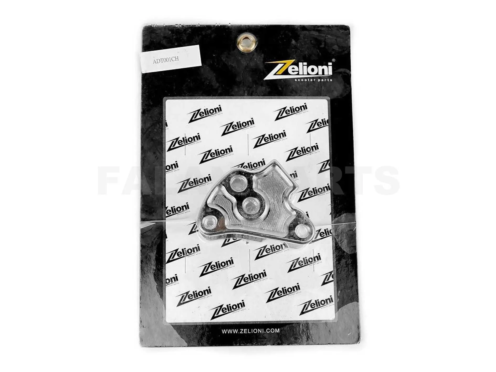 Height Reducer Adapter ZELIONI Silver | Vespa Primavera/ Sprint 125-150cc i.e.