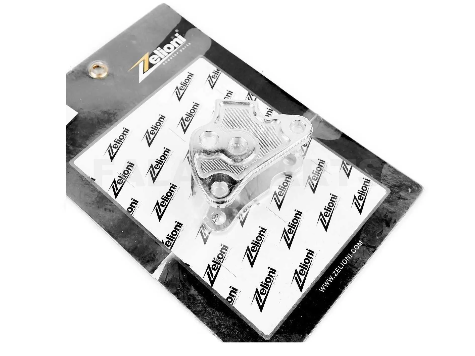 Height Reducer Adapter ZELIONI Silver | Vespa Primavera/ Sprint 125-150cc i.e.