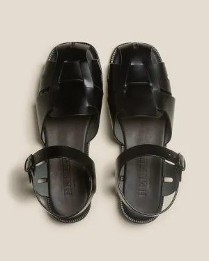 Hereu Pedra Squared Closed-Toe Fisherman Sandal