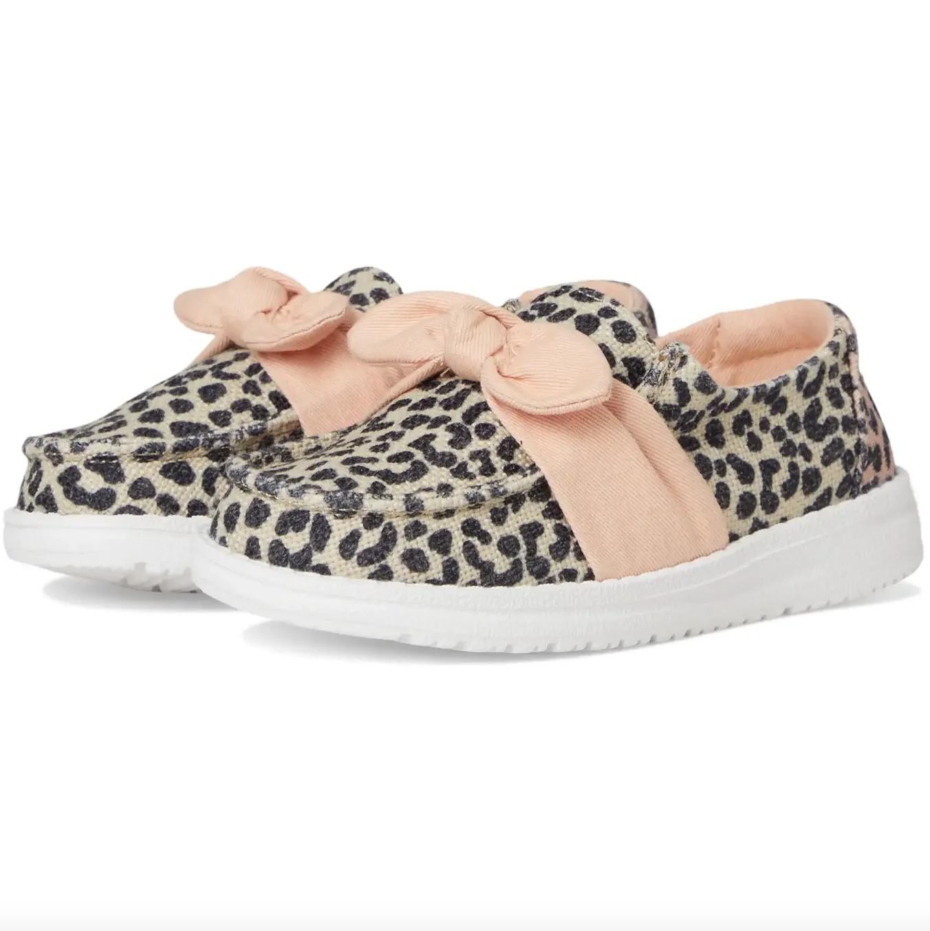 Hey Dude Wendy Bow Toddler Prints - Leopard