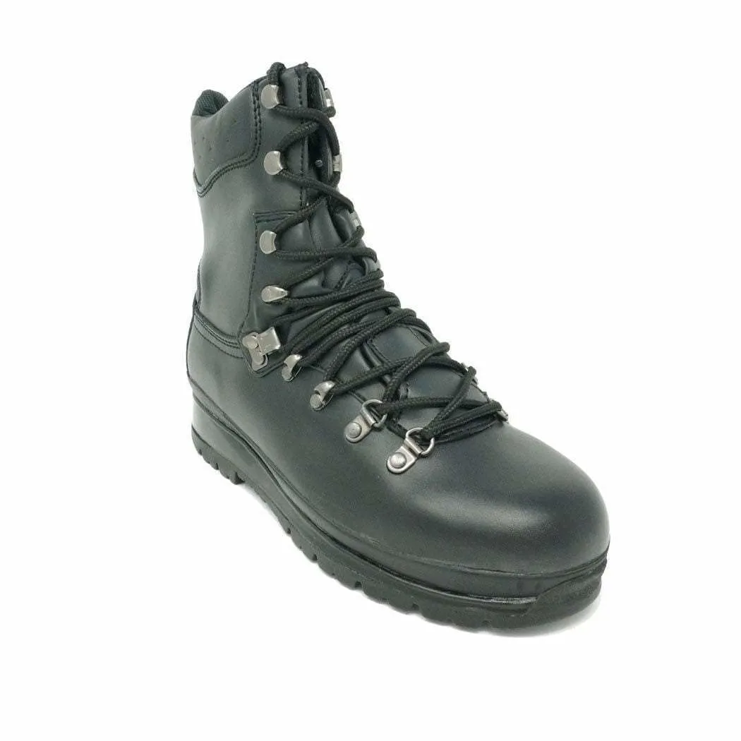 Highlander Black Waterproof Leather Elite Boot