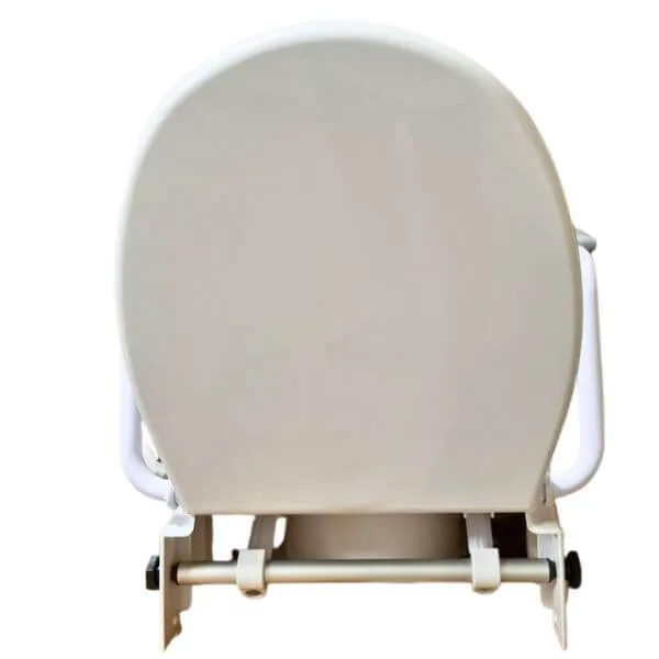 HOMECRAFT Raised Toilet Seat with Armrests Height Adjustable