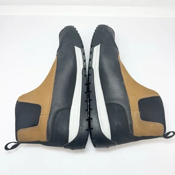 Huckberry ALL-WEATHER Chore Boot in Brown Men's Size 9 Waterproof Brown Leather