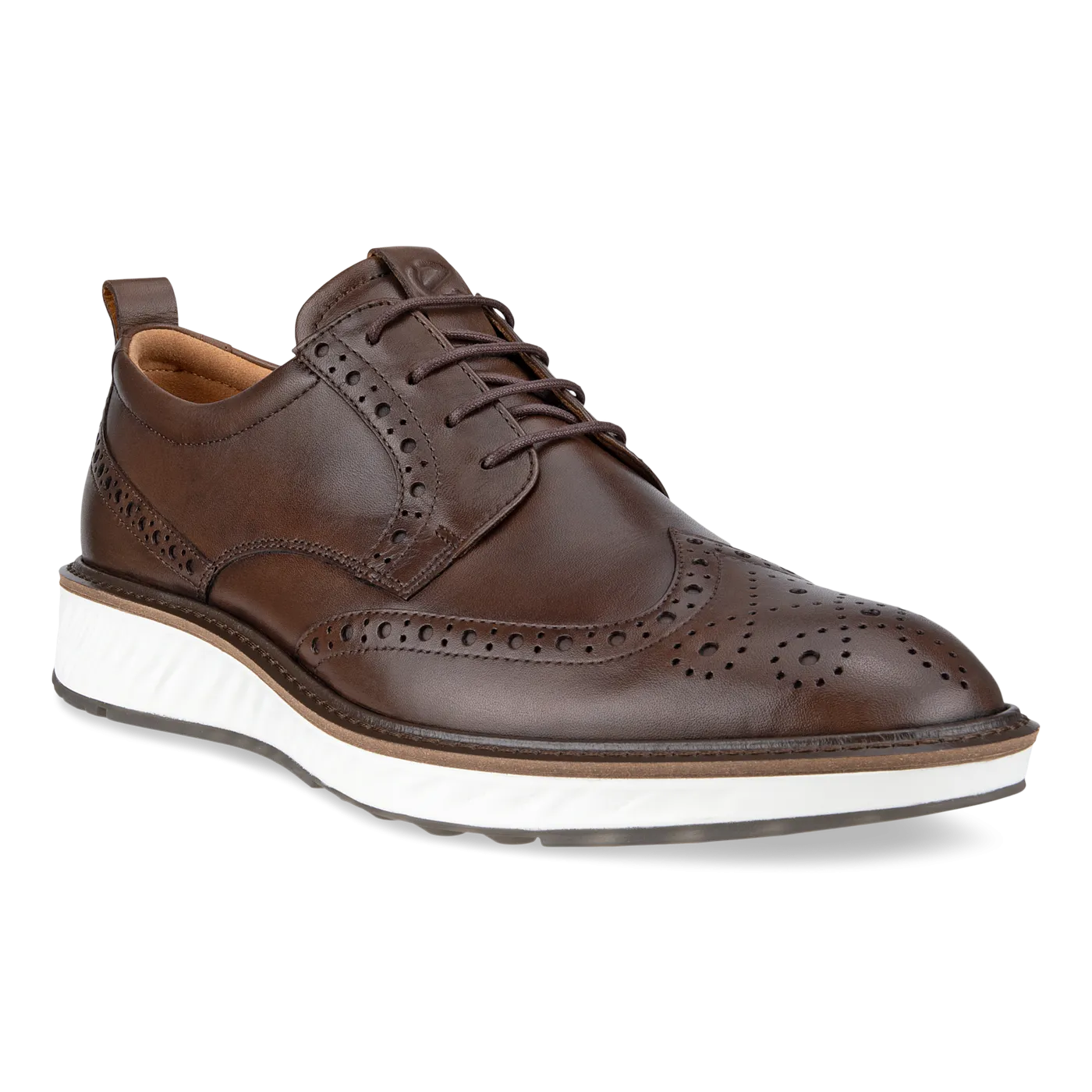 HYBRID DERBY SHOE (BROWN)- ECCO
