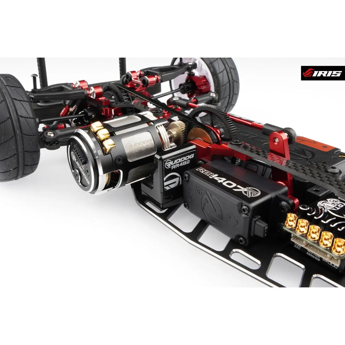 IRIS ONE.1 FWD 1/10th Front Wheel Drive Kit - Aluminium Linear Flex Chassis