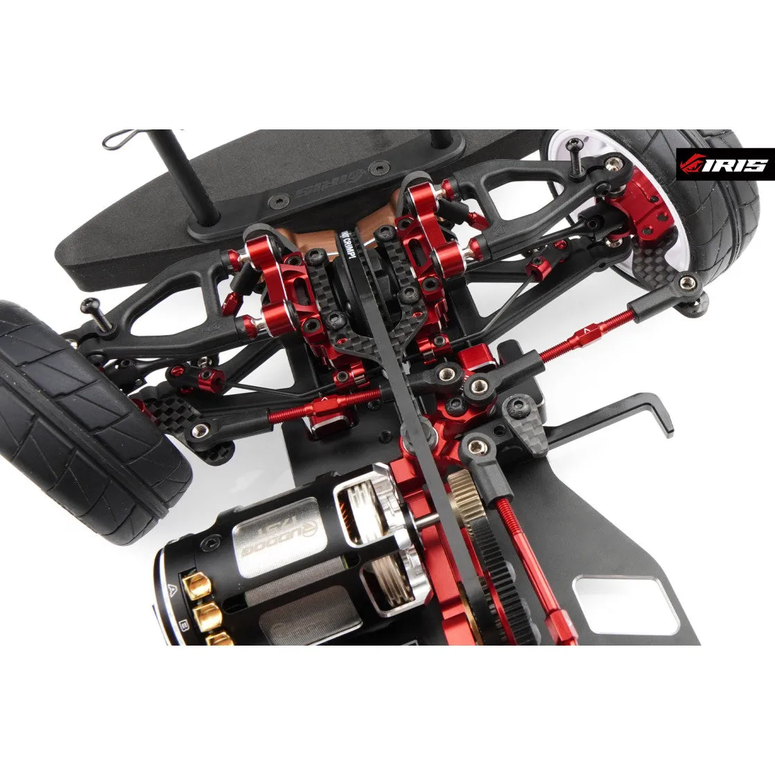 IRIS ONE.1 FWD 1/10th Front Wheel Drive Kit - Aluminium Linear Flex Chassis