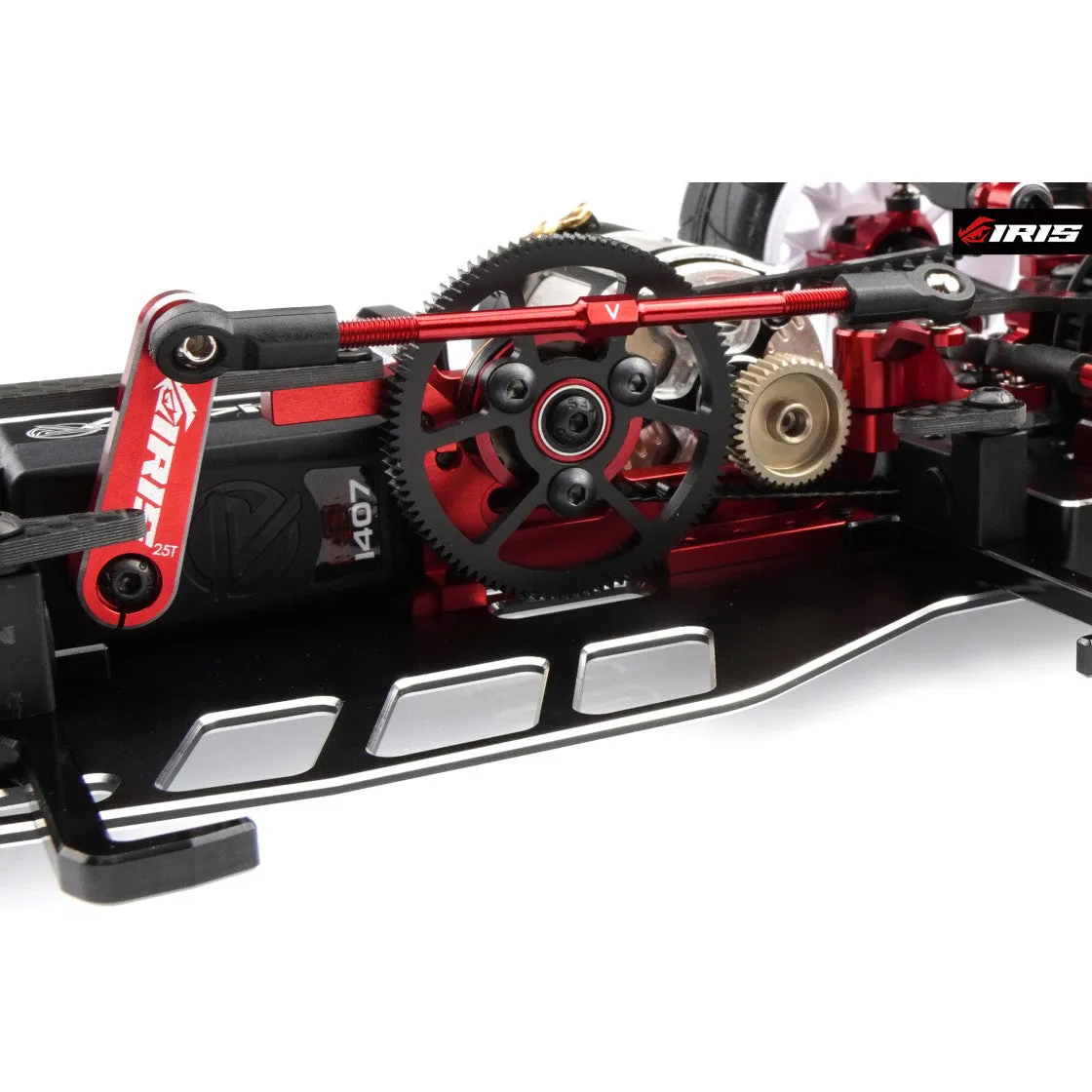 IRIS ONE.1 FWD 1/10th Front Wheel Drive Kit - Aluminium Linear Flex Chassis