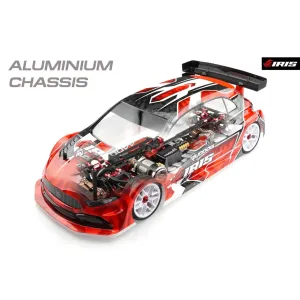 IRIS ONE.1 FWD 1/10th Front Wheel Drive Kit - Aluminium Linear Flex Chassis
