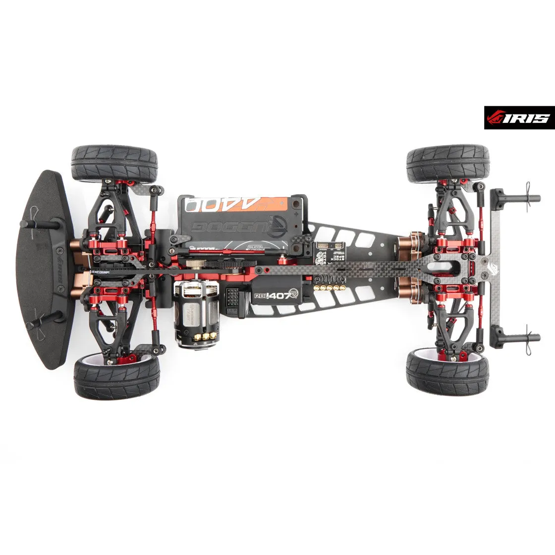 IRIS ONE.1 FWD 1/10th Front Wheel Drive Kit - Aluminium Linear Flex Chassis
