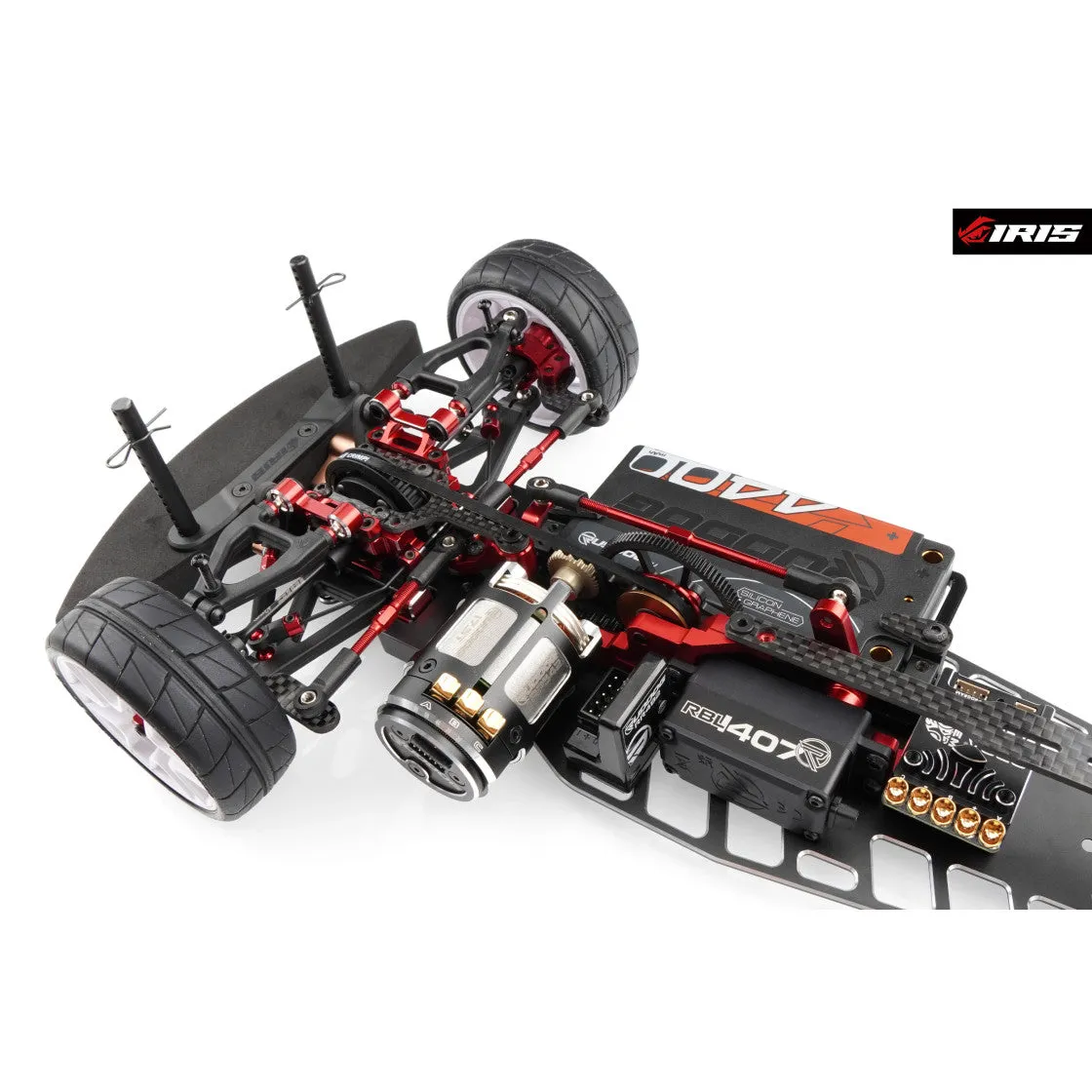 IRIS ONE.1 FWD 1/10th Front Wheel Drive Kit - Aluminium Linear Flex Chassis