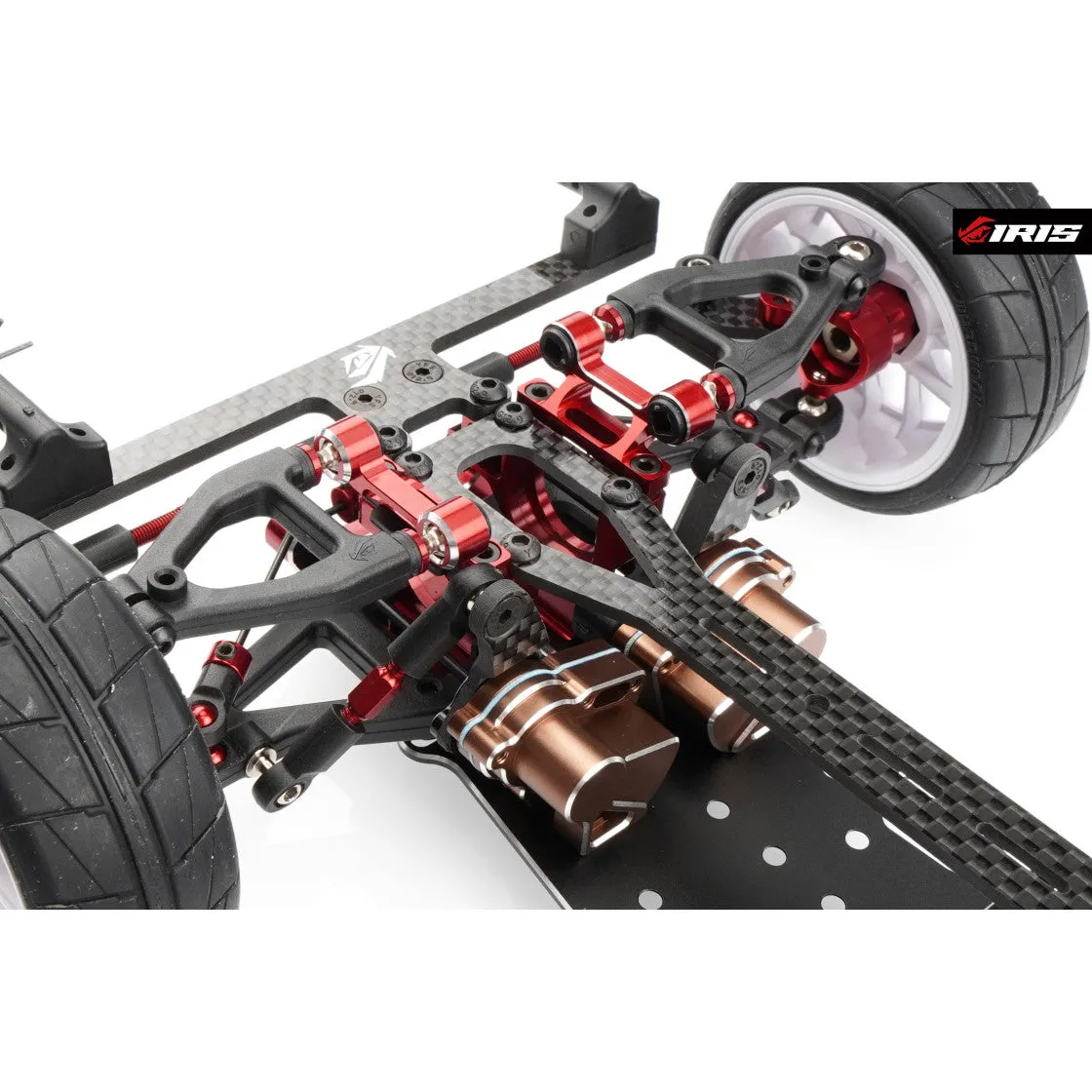 IRIS ONE.1 FWD 1/10th Front Wheel Drive Kit - Aluminium Linear Flex Chassis