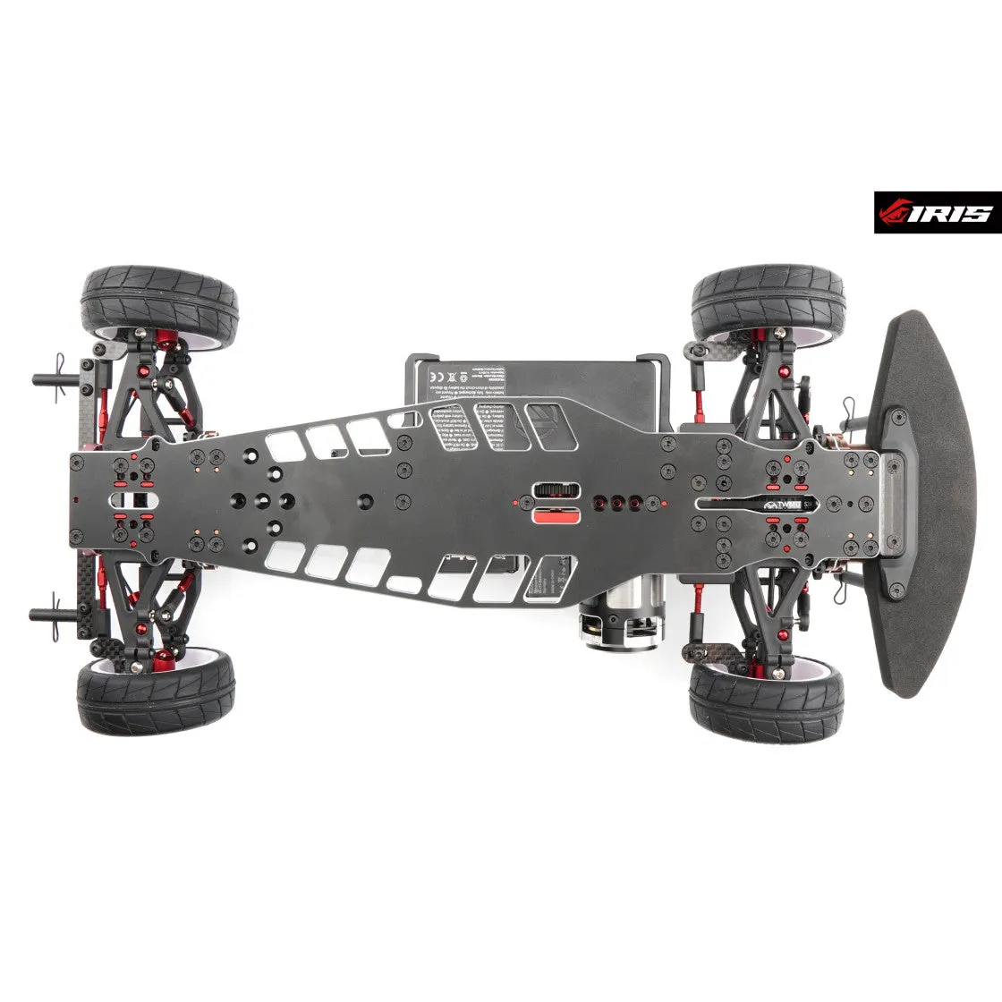 IRIS ONE.1 FWD 1/10th Front Wheel Drive Kit - Aluminium Linear Flex Chassis
