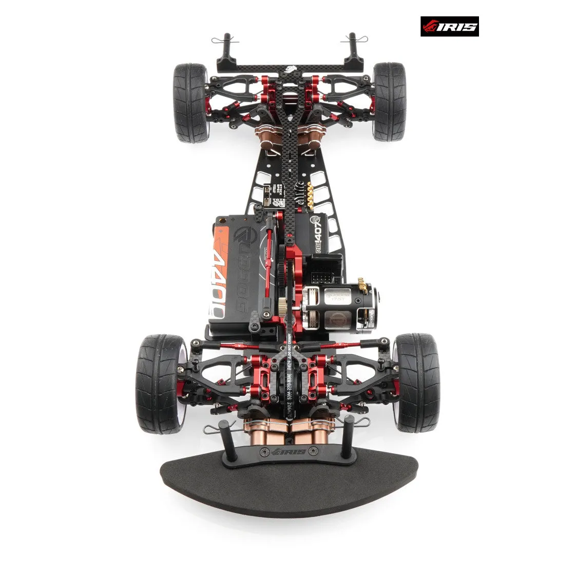 IRIS ONE.1 FWD 1/10th Front Wheel Drive Kit - Aluminium Linear Flex Chassis