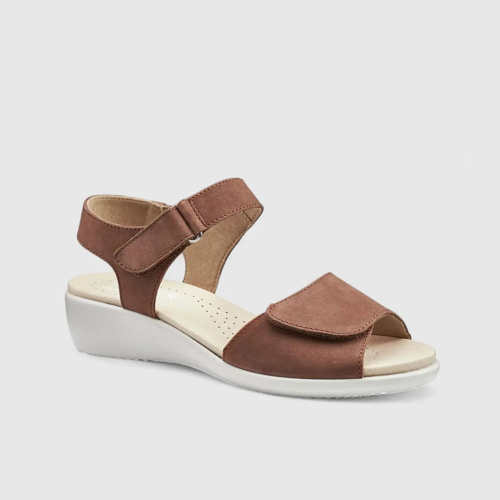 Iyla Comfort Leather Sandal Brown