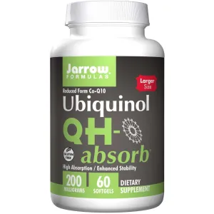 Jarrow Formulas qh-absorb, 200 mg, 60 Count (Pack de 3)