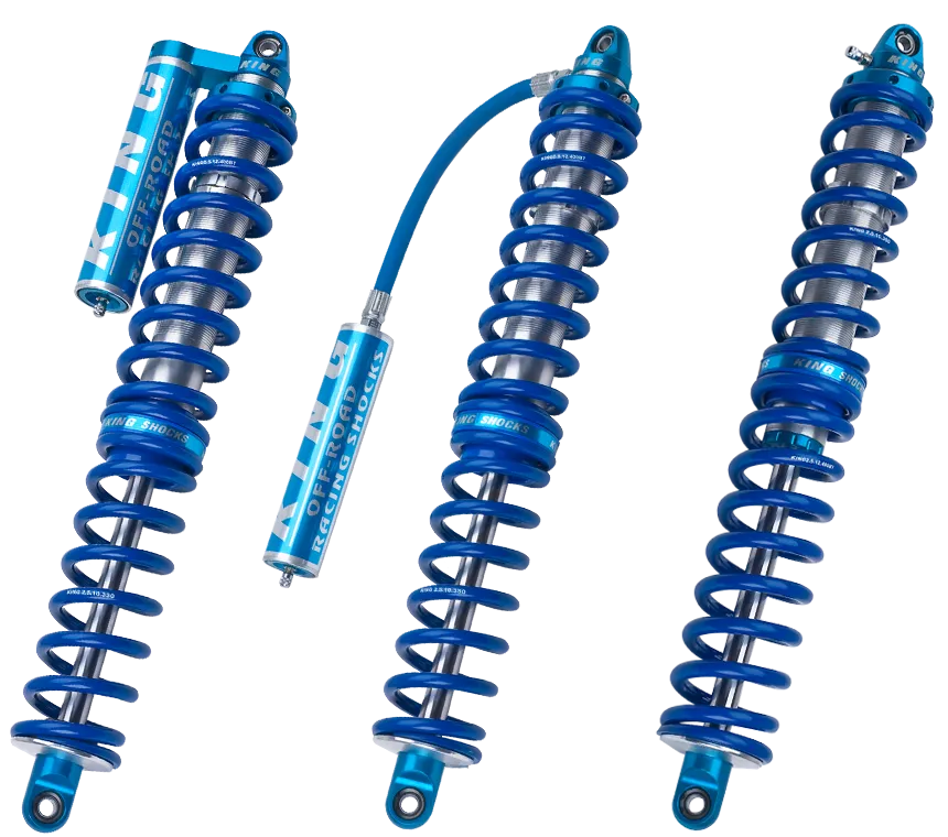 King Front 2.5 Remote Reservoir Coilovers w/Adjuster (2005-2015 Toyota Tacoma) 25001-119