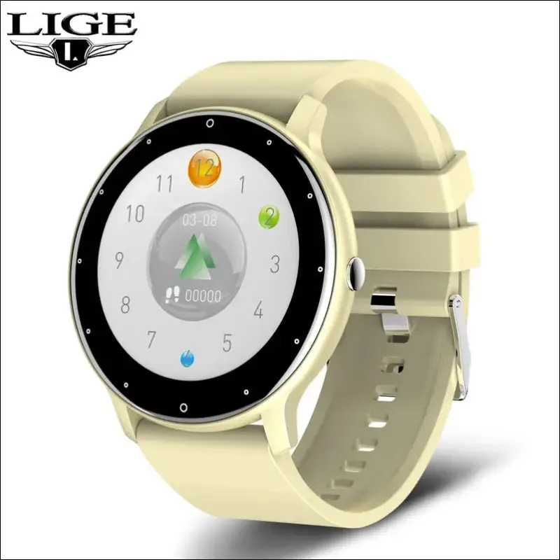Lige 2022 new smart watch men full touch screen sport fitness watch ip67 waterproof bluetooth