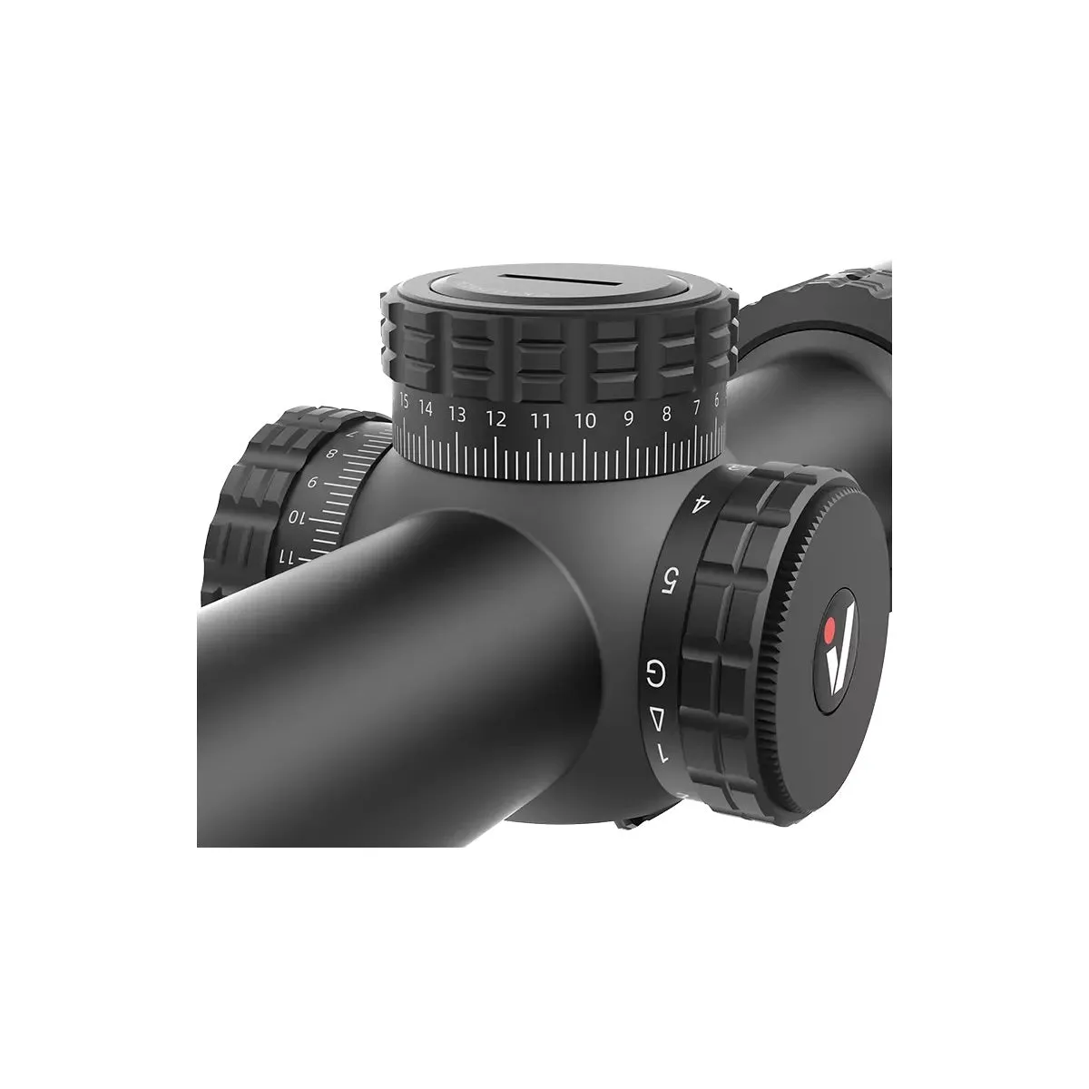 LPVO Riflescope VictOptics S10 1-10x24i Fiber - Black