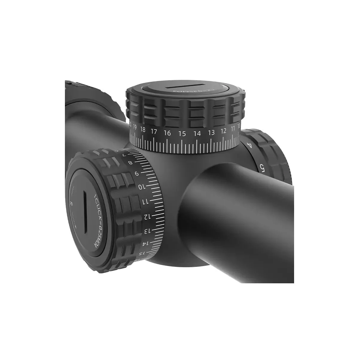 LPVO Riflescope VictOptics S10 1-10x24i Fiber - Black