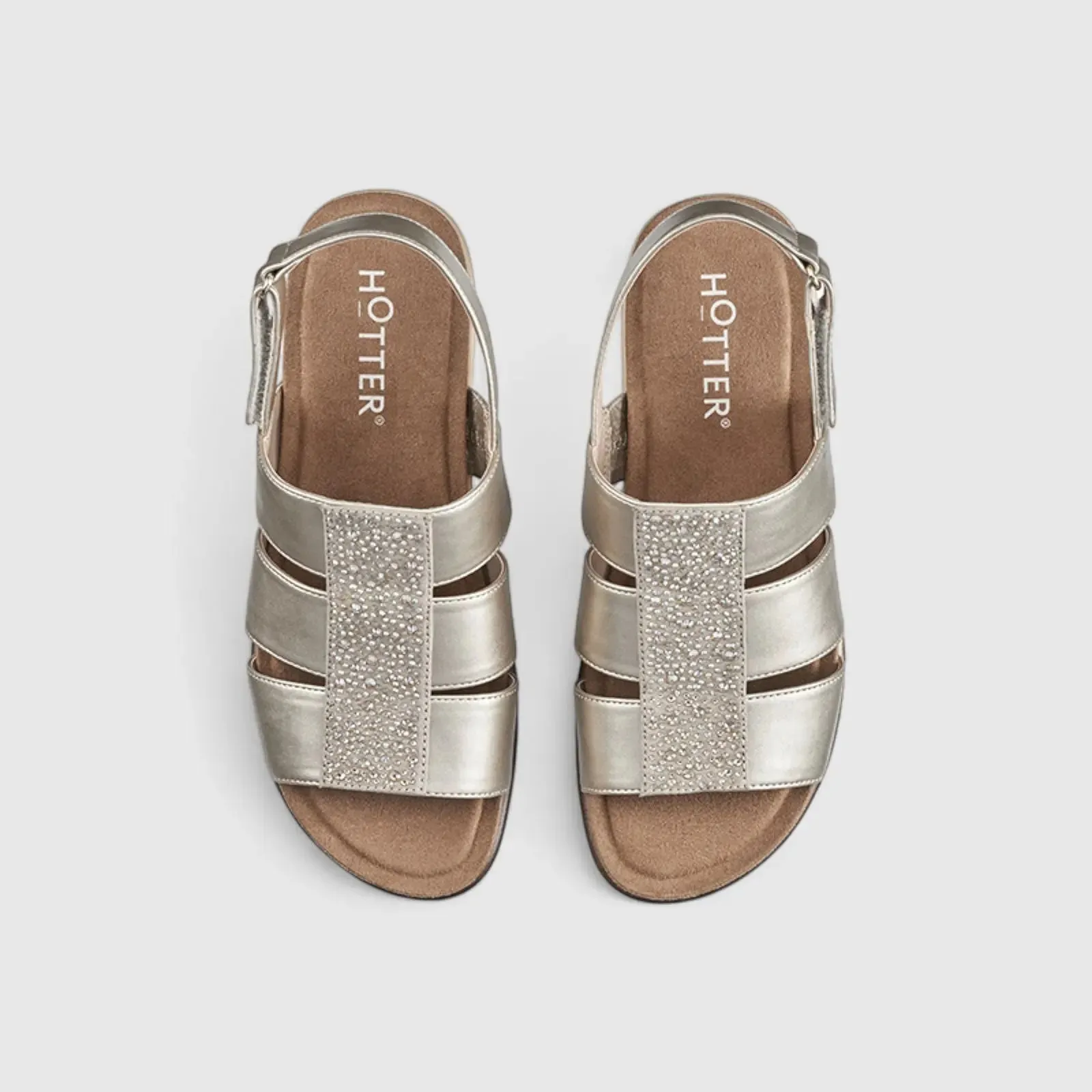 Madrid Comfort Sandal Gold