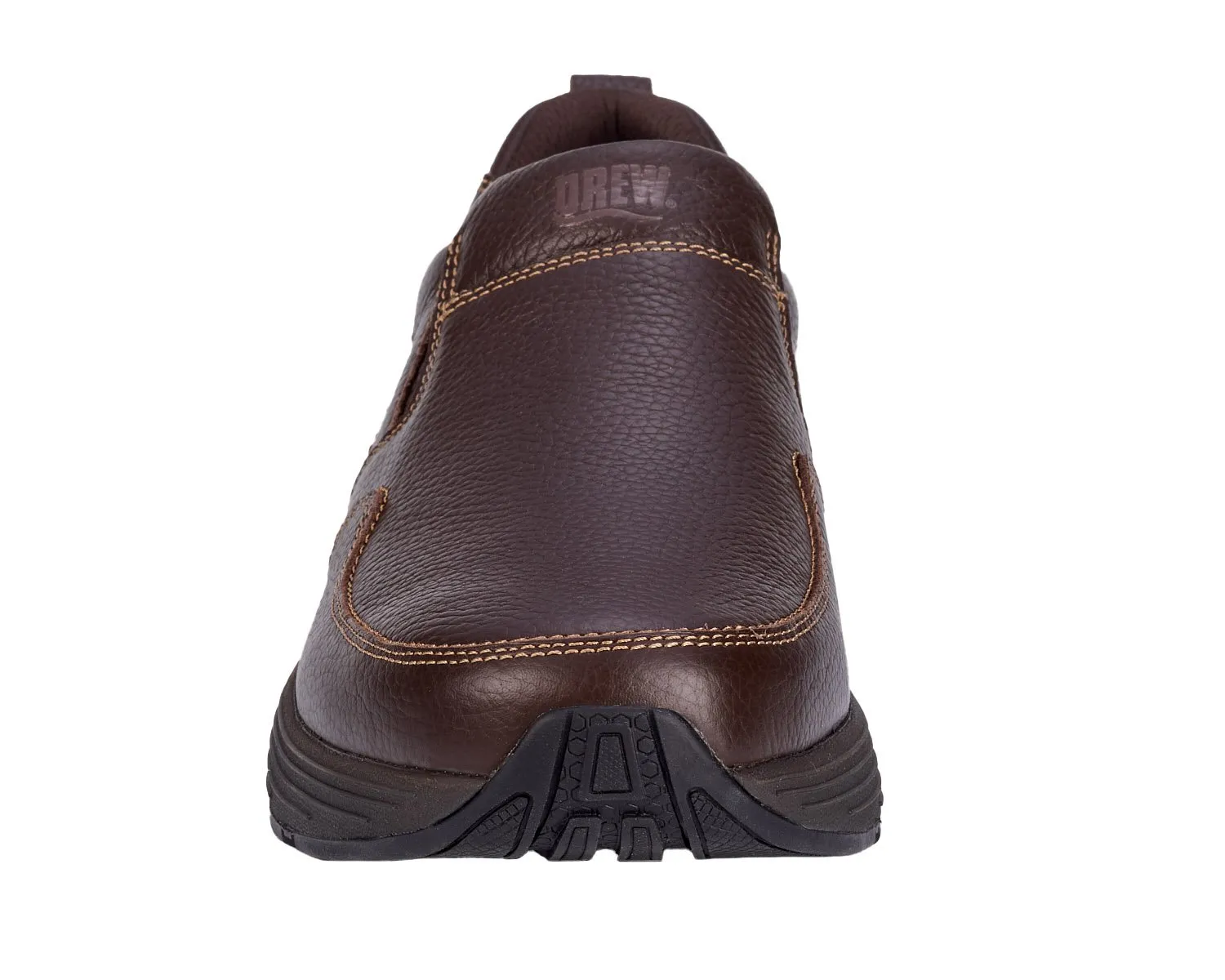 MATCH Brown Pebbled Leather
