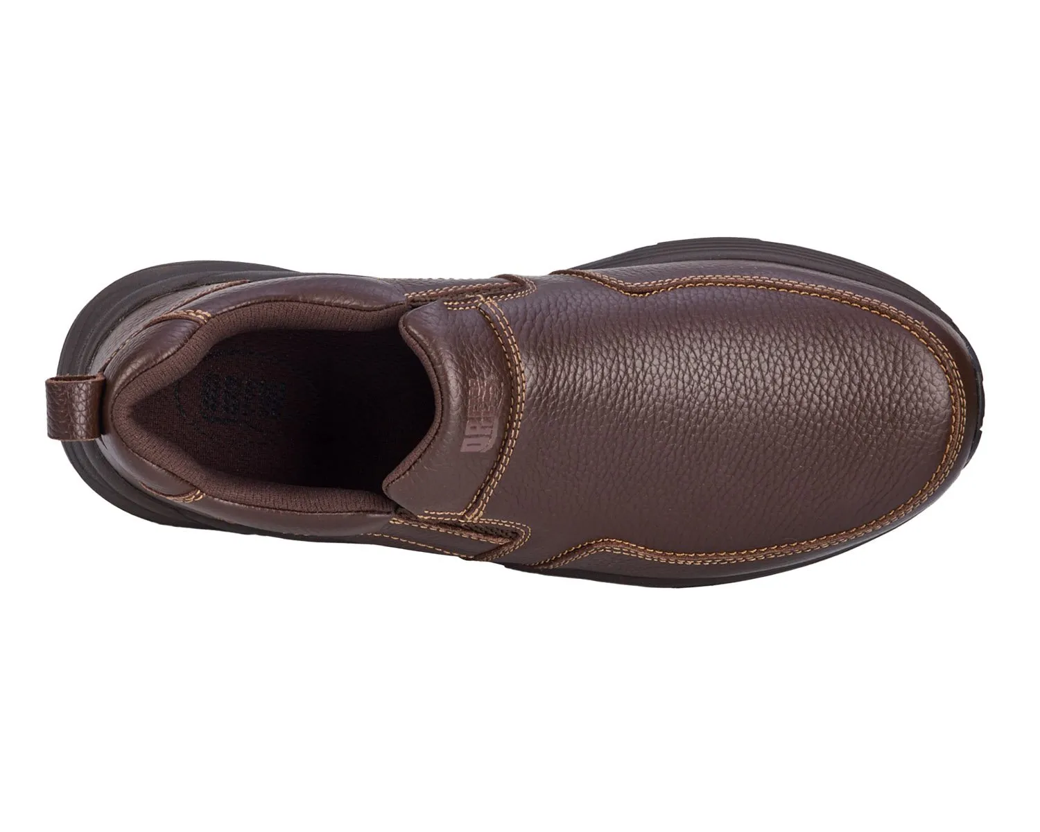 MATCH Brown Pebbled Leather