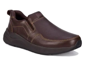 MATCH Brown Pebbled Leather