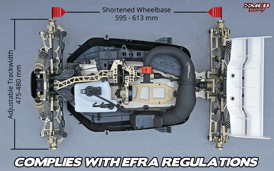 MCD RR5 Max Buggy FT-R Rolling Chassis